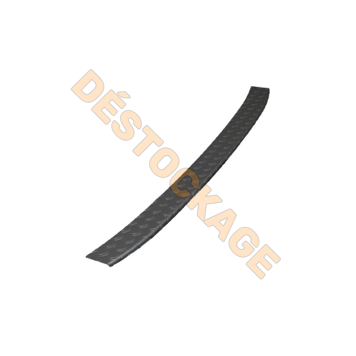 Schwarze Aluminium-Ladekantenschutzleiste für Mercedes Vito 2003 - 2014