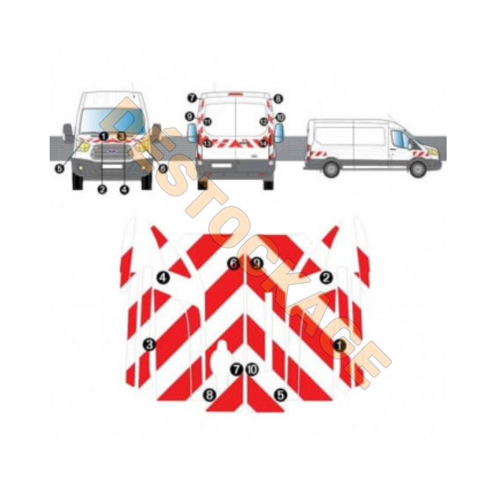 Kit de balisage Fiat Doblo