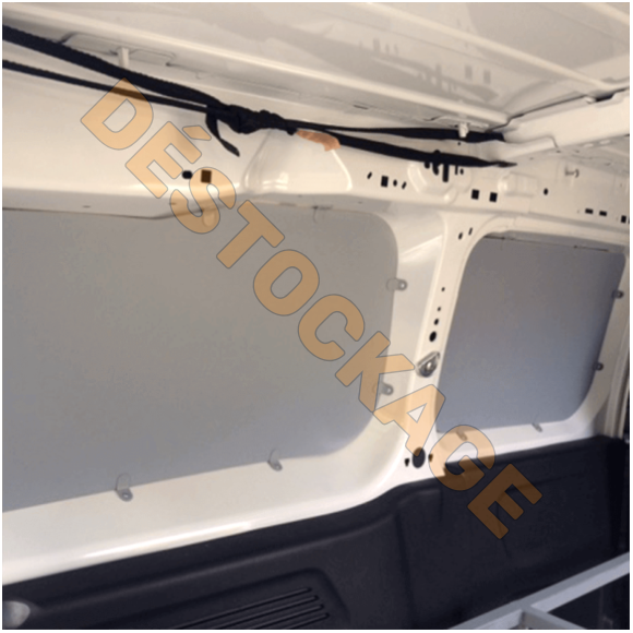 Innenverkleidung Holz Wände Citroen Berlingo Van III 2018+ graues beschichtetes Sperrholz - Beispielfoto