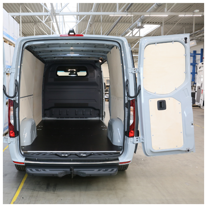 Habillage bois parois et portes intérieures pour Renault Trafic 2014+
