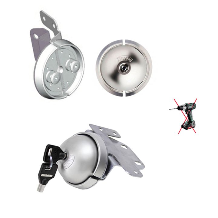 Serrure Meroni sans perçage pour Fiat Doblo (2010-2022)