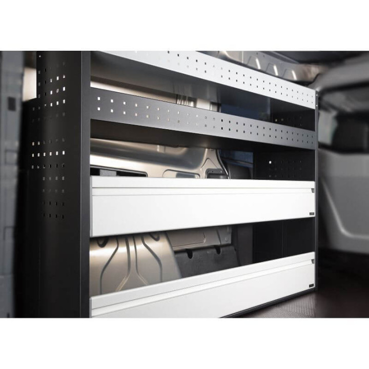 Aménagement PROVAN L1390mm (gauche) pour Renault Express Van 2021+ (photo générique) - ex côté gauche