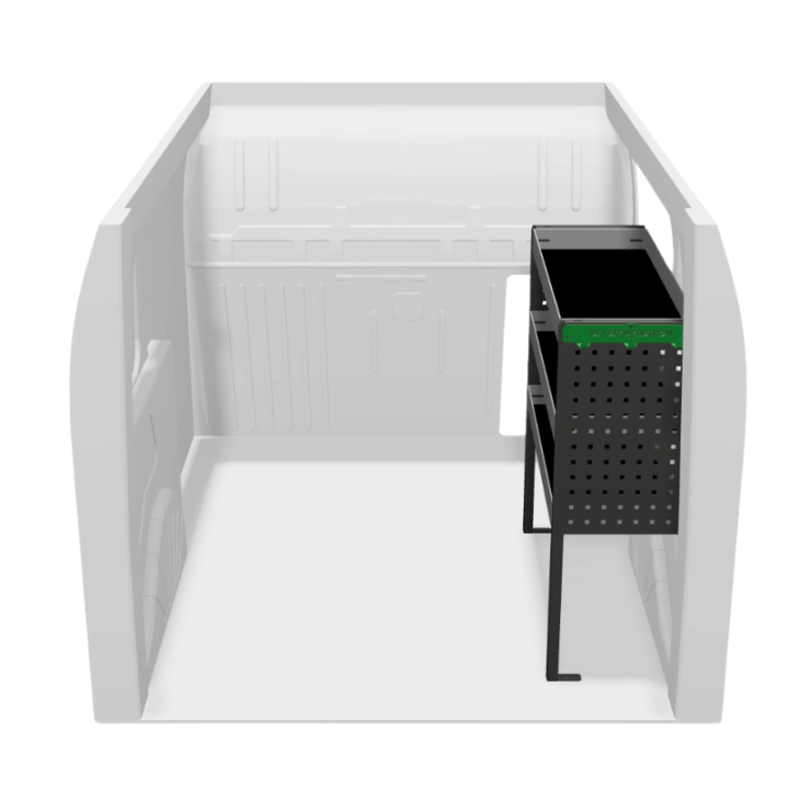 Ausbau für Fiat Fiorino rechts, Seitenansicht