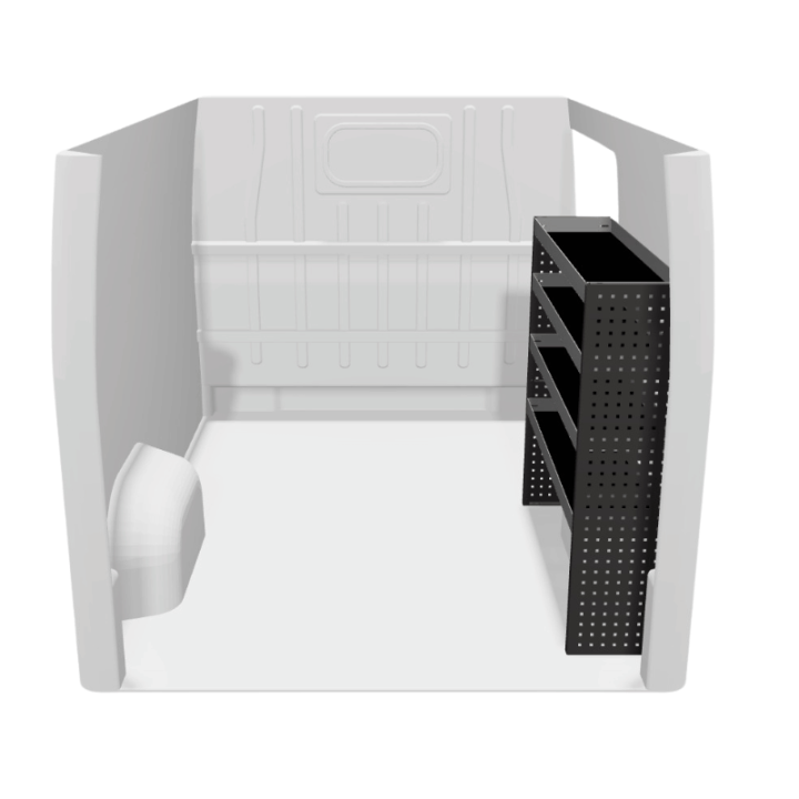 Aménagement pour Peugeot Boxer 2006+ droit vue de côté