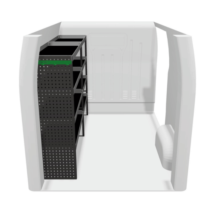 Aménagement pour Mercedes Sprinter II - 2006-2018 (gauche) vue de côté