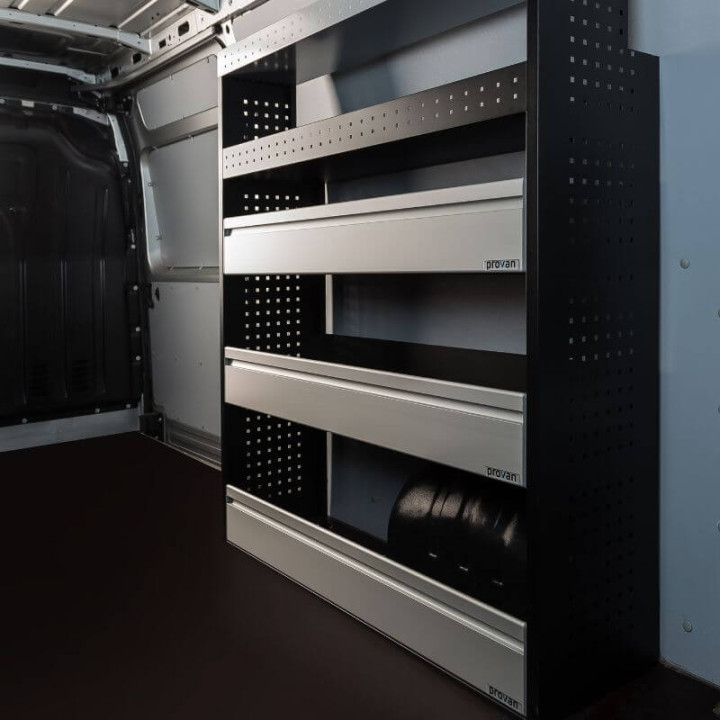 Aménagement PROVAN (gauche ou droite) pour Opel Movano 2010-2021 (photo générique) - côté