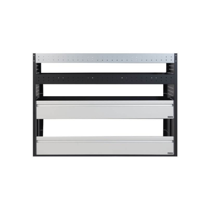 Aménagement PROVAN L1390mm (gauche) pour Volkswagen Caddy 2015-2020 - vue de face