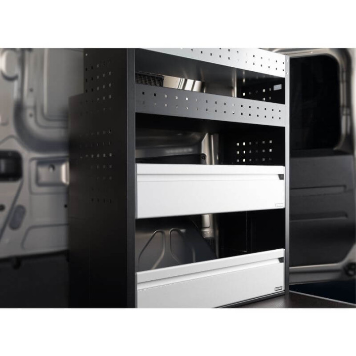 Aménagement PROVAN L830mm (gauche ou droite) pour Volkswagen Caddy 2021+ (photo générique) - ex côté gauche