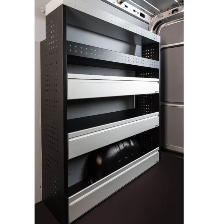 Aménagement PROVAN (gauche ou droite) pour Volkswagen Crafter 2006-2016 (photo générique)