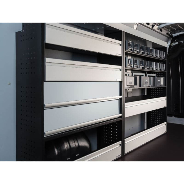 Aménagement PROVAN double (gauche) pour Volkswagen Crafter 2006-2016 (photo générique)