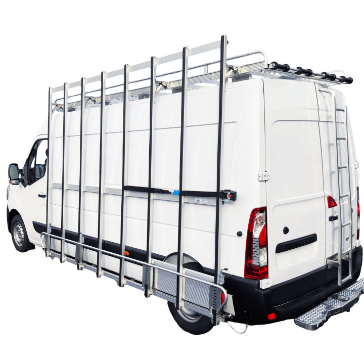 Pupitre Porte-Verre (Berce-vitre) extérieur pour Renault Master 2010-2024. Photo générique non contractuelle.