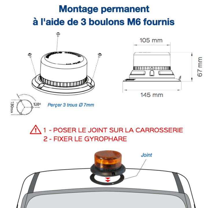 copy of Phare LED autonome et magnétique