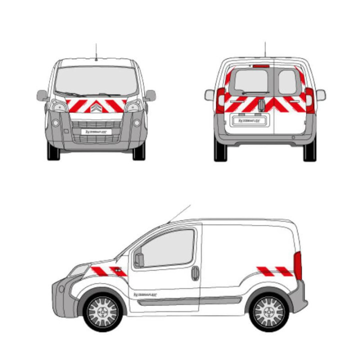 Markierungsset - Citroen Nemo mit Flügeltüren