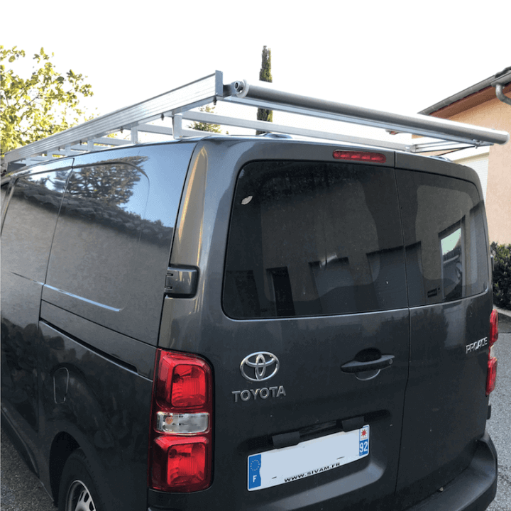 Galerie aluminium pour Toyota Proace