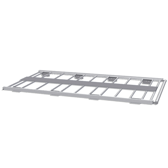 Galerie aluminium pour Berlingo Van 2018+. Galerie plate idéale pour parkings Galerie aluminium pour Berlingo Van 2018+. Galerie plate idéale pour parkings