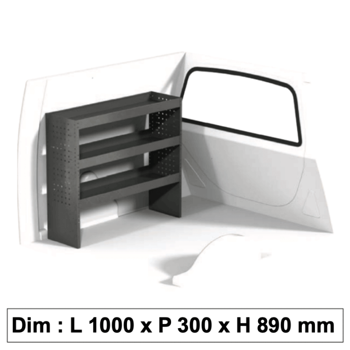 Aménagement métallique EDSTROM ECO3 pour véhicule utilitaire