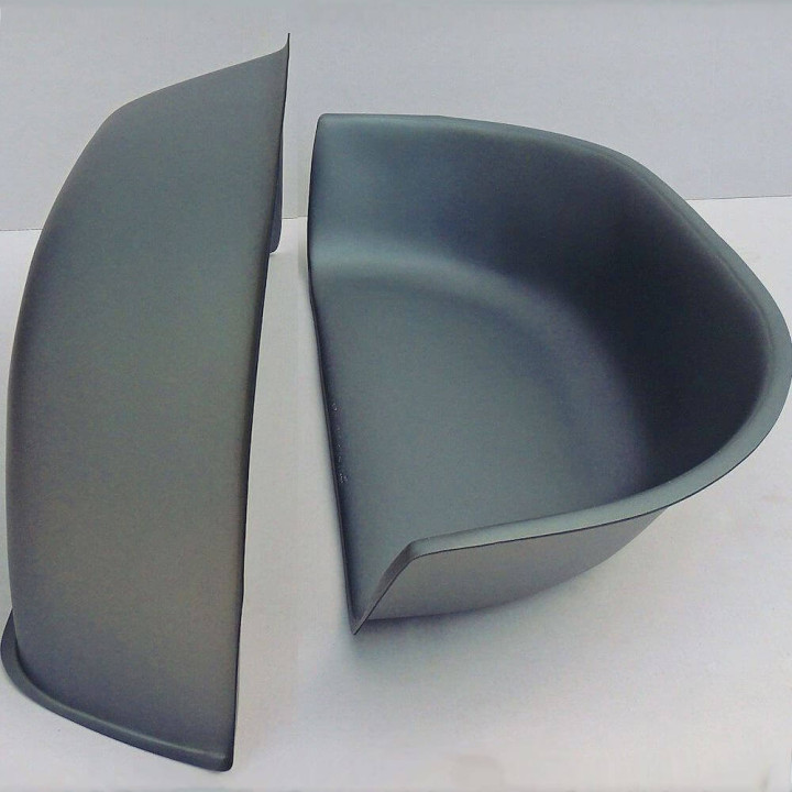 Thermogeformte Radkästen aus extrem widerstandsfähigem HDPE