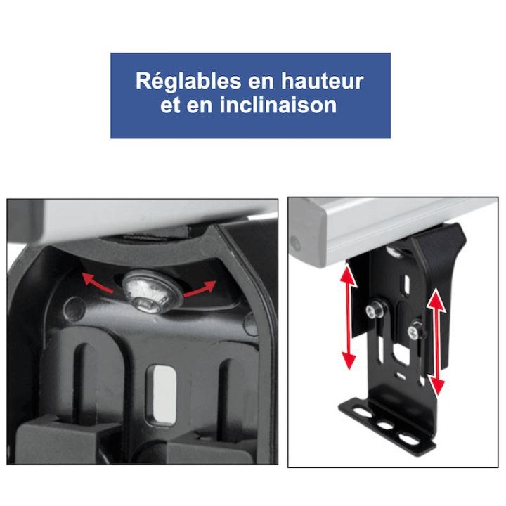 Barres de toit pour Citroen Jumpy (2007-2016)