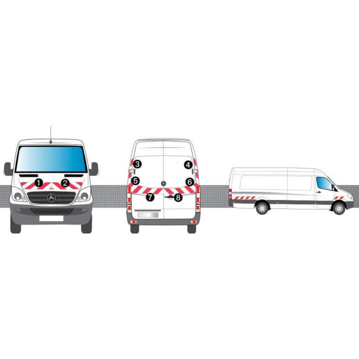 Kit de balisage Mercedes Sprinter