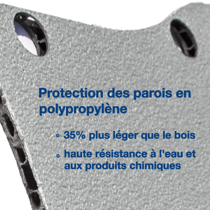 Habillage polypro & bois MAN TGE