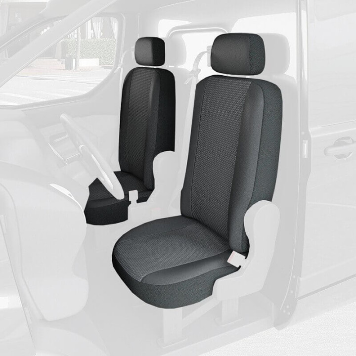 Housses de siège en simili cuir -  Citroen Nemo