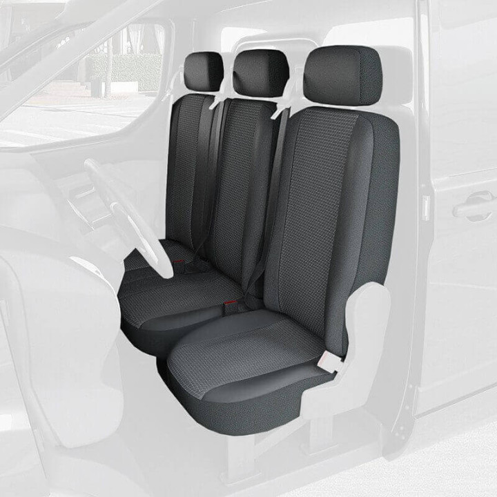 Housses de siège en simili cuir -  Peugeot Partner 2018+