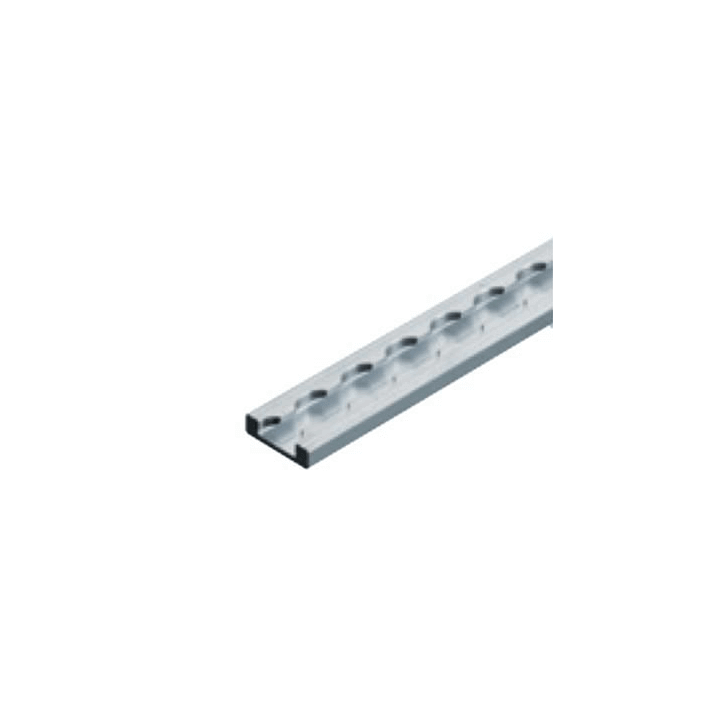 Rail d'arrimage type 'aéro' fin - 2m