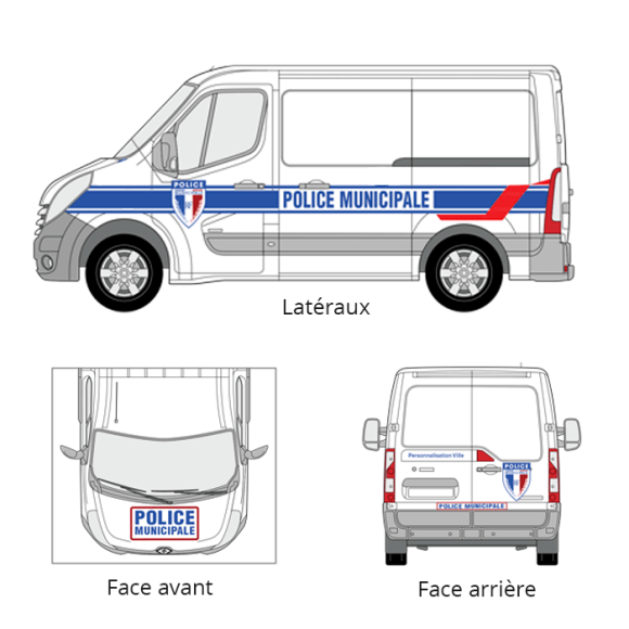 Kit de balisage Peugeot Partner Kit de balisage Peugeot Partner