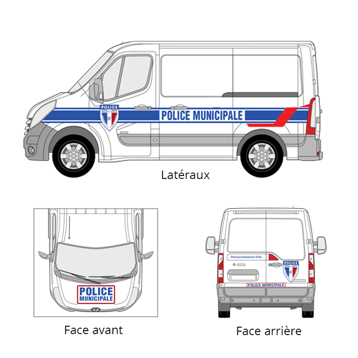Kit de balisage Peugeot Partner