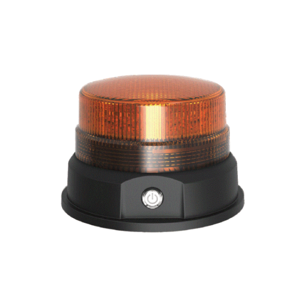 Gyrophare LED orange sans fil - magnétique Gyrophare LED orange sans fil - magnétique