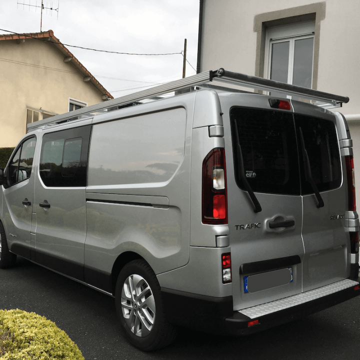 Galerie aluminium pour Fiat Talento