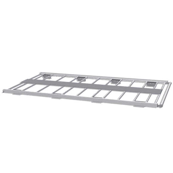 Galerie aluminium pour Peugeot Partner. Galerie plate idéale pour parkings Galerie aluminium pour Peugeot Partner. Galerie plate idéale pour parkings