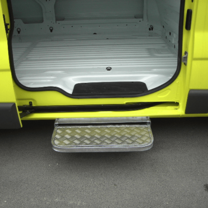 Marchepied latéral rétractable - Nissan Interstar 2022-2024 - avec marche en aluminium