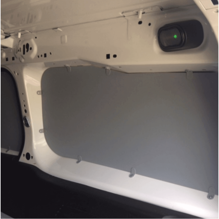 Habillage bois parois et portes intérieures pour Mercedes Citan
