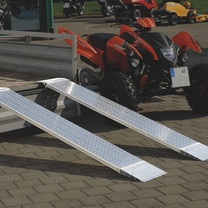 Leichte Laderampe 400mm