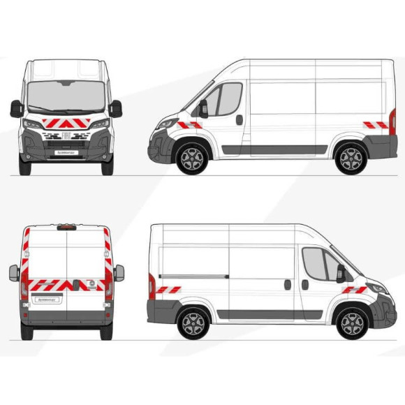 Kit de balisage - Fiat Ducato 2024+ Kit de balisage - Fiat Ducato 2024+