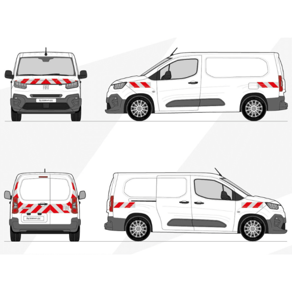 Kit de balisage - Fiat Doblo 2024+ Kit de balisage - Fiat Doblo 2024+