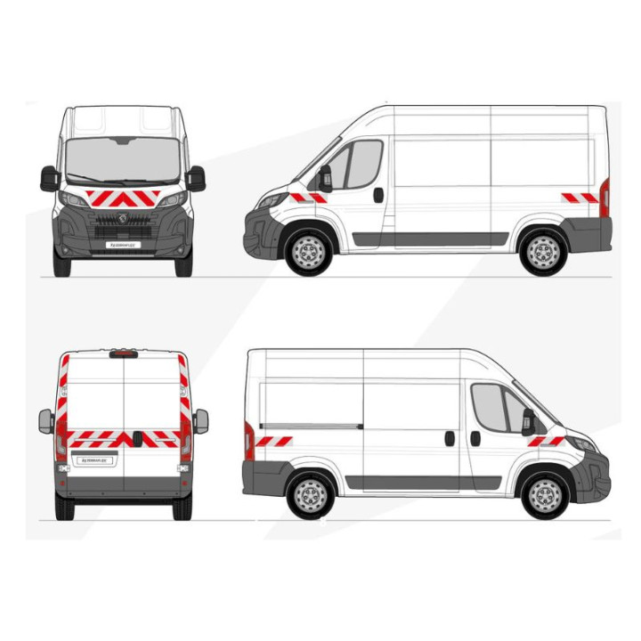 Kit de balisage Peugeot Boxer